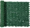 Jinwu Künstlicher Efeu-Sichtschutzzaun, 397 x 101 cm, künstliche Efeu-Hecke, erweiterbarer künstlicher Sichtschutzzaun mit 80 Kabelbindern, Dekoration für Wandschirm, Garten, Hochzeitsdekoration