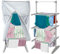 Electric Heated Clothes Airer with 3 Tiers – 30 Drying Rails, Foldable Slimline Design, 21m Hanging Space, 15kg Capacity, Energy-Efficient Indoor Laundry Dryer