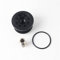 MEXWLOP Conversione del filtro dell'olio in alluminio billet sandwich, for Smart, Fortwo 450 modelli SW07 filtro dell'aria condizionata per auto(Schwarz)