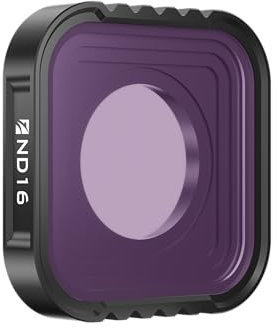 Freewell Filtro ND16 per GoPro Hero13, Hero12, Hero11, Hero11 Mini, Hero10, Hero9 Black - Filtro a densità neutra a 4 stop per video all'aperto, sfocatura movimento e controllo dell'esposizione