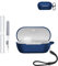 Silicone Protective Case for Sony WF-C710N Earbuds - Durable and Eco-Friendly Bluetooth Earphone Cover with Precise Holes and Charging Compatibility - Shock-proof, Comfortable Touch,Blue