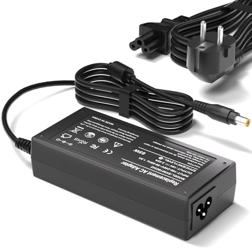 Cargador de 19 V Compatible con Acer LCD Monitor 19.5 20 21.5 23 23.8 24 25 27 Inch R240HY SB220Q SA230 S231HL S232HL S202HL S230HL S220HQL S271HL S241HL G246HL G276HL H276HL HN274H Suministro Adapta