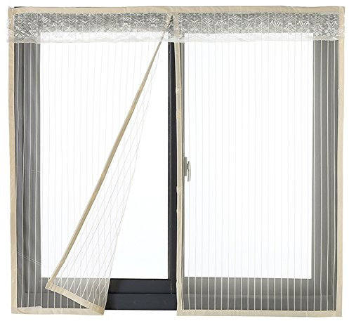 Icegrey Zanzariera Magnetica Per Porte Finestre Tenda Zanzariera Con Magneti Rete Anti Zanzare Zanzariera 100x140cm Giallo