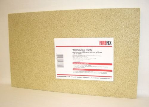 Vermiculite-Platte Stärke/Maß 30 mm / 800 x 600 mm