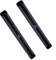 SiliSlick Magnetic Knife Rack Wall Strip | 12 / 30.5cm Magnet Tool Holder | (2 Black)