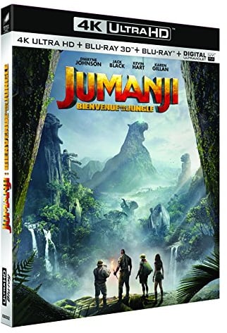 Jumanji : bienvenue dans la jungle 4k Ultra-HD [Blu-ray] [FR Import]