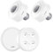 Paio Portalampada E27 Senza Fili, LoraTap 2pz Adattatore per Lampadina + Interruttore Remoto Portatile con Base Magnetica, Telecomando Fino a 200 Metri 230V, On Off Switch Wireless per Lampade