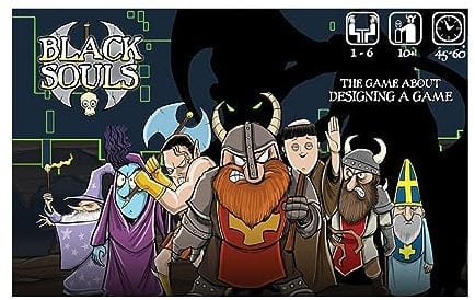 Flat River Group MVL007 Black Souls (Boxed Brettspiel), Mehrfarbig
