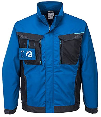 Portwest Chaqueta Wx3, Tamaño: S, Color: Azul persa, T703PBRS