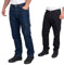 Lee Cooper LCPNT239 Ropa de trabajo hombre Seguridad Vaqueros de carpintero Stretch Pantalones de trabajo, Azul, 30W / 31L