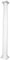 Kapitell für Säulen | vorgrundierte Oberfläche | stoßfest | Klassisch | Barock | Zierelement | Stuck | weiß | PU | N1020-1F | Fassung 140 mm