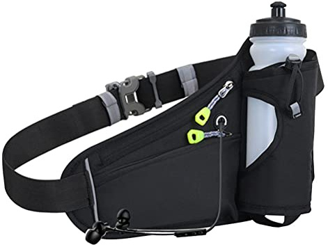 ARTOCT Laufgurt mit Wasserflaschenhalter, Outdoor-Taillenpackung Leichter Lauf-Trinkgürtel zum Laufen Radfahren Gehen Wandern Workouts