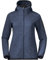 Bergans Kamphaug Knitted W Hoodie - Orion Blue - S