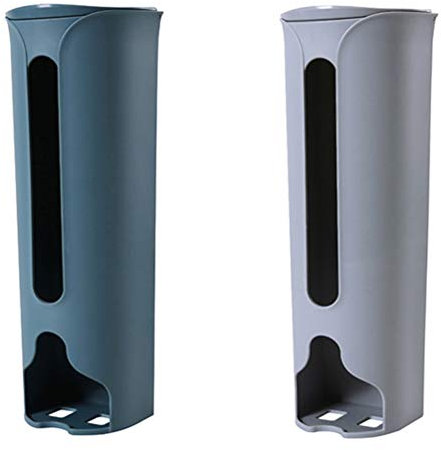 BESTonZON 2 Unidades de Bolsas de Supermercado Soportes de Pared Bolsas de Supermercado Dispensadoras de Bolsas de Plástico Organizadores de Bolsas de Pared Contenedores para Guardar Bolsas