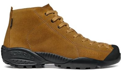 Scarpa Mojito Mid GTX Braun - Gore-Tex Wasserdichter halbhoher Lifestyleschuh, Größe EU 41.5 - Farbe Ocra