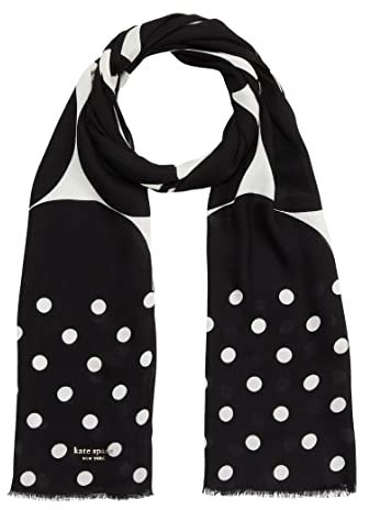 Kate Spade New York Joy Dot Rechteckig Schwarz/Creme One Size, schwarz / creme, Einheitsgröße