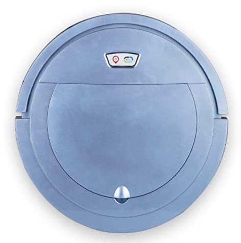 Robot Vacuum Cleaner with Mop,2-in-1 Smart Self Charging 2000Pa Strong Suction Robotic Vacuums Cleaner with 120 Mins Runtime/4 Cleaning Modes/Smart Mappingg,The Best Gift for Family/friends (Blue)