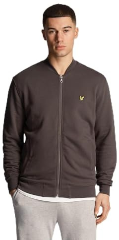 Lyle & Scott Leichte Jacke Herren - Bomberjacke aus 100% Baumwolle - Vintage Blouson mit Stehkragen - lässige Übergangsjacke für Männer