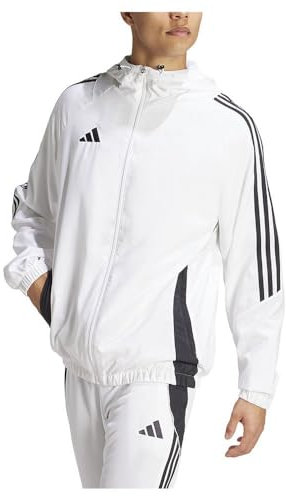ADIDAS TIRO 24 VESTE DE PLUIE COUPE-VENT POUR HOMMES BLANCHE IM8808