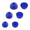 Aiivioll Cuscinetti auricolari di ricambio per Beats Fit Pro/Studio Buds/Studio Buds + auricolari wireless con cancellazione del rumore, S, M, L, 3 misure, 6 pezzi in morbido silicone (blu oceano)