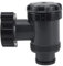 Vanne à Piston de Piscine ABS 38 Mm, Contrôle Efficace du Débit d'eau, Vanne Marche/arrêt de Remplacement avec Anti-colmatage, pour Piscine