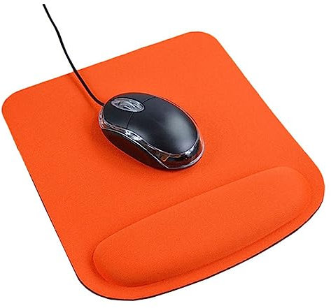 DIYEAH Tapis de Souris Confortable pour Le Jeu Et Le Poignet Base en Caoutchouc Non Ergonomique pour Les Utilisateurs