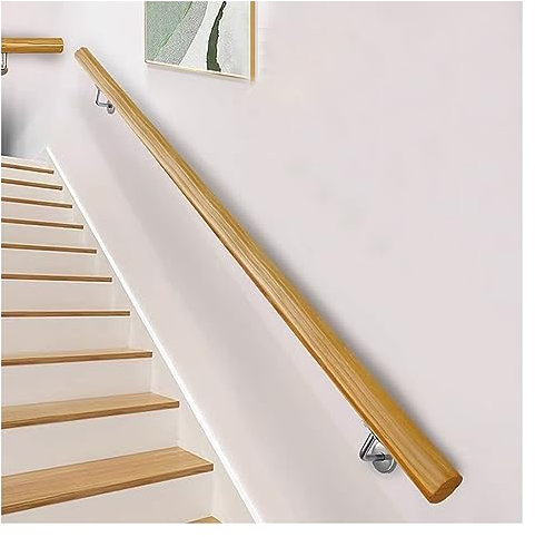 Rundes Holztreppen-Set für Innentreppen, gewerbliche und private Nutzung (Holz, 610 cm)