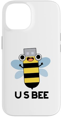 Coque pour iPhone 14 Gadget amusant US Bee