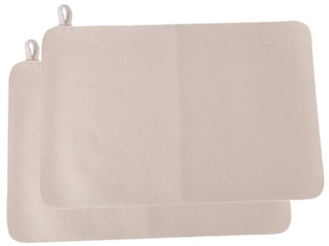 Gomice Felt Sauna Cushion Mat | Soft 2X Thick Felt Sauna Floor Doormats, Water Absorption SPA Heat Insulation Mat,Water Absorbent Pad Sauna Accessories for Steam Room, Bathroom
