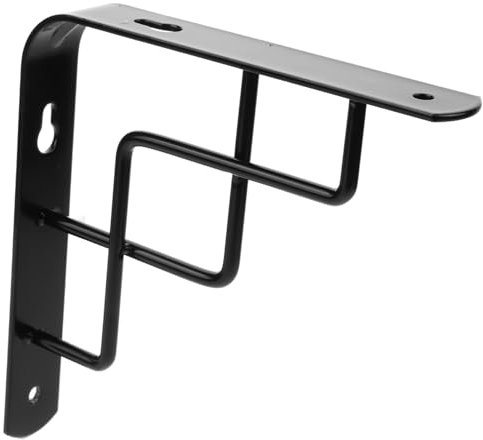 Gadpiparty Schwebende Regalhalterung Für Schwere Lasten Wandhalterung Aus Eisen Eckhalterung Für Stützhalterung Für Garten Und Innenräume Schwimmende Regalhalterung Für