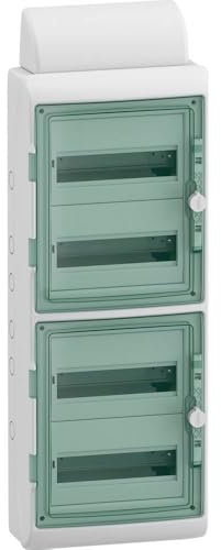 Schneider Electric 13988 Mureva Répartiteur pour pièce Humide Montage Apparent (en saillie) Nombre de divisions = 48 NB