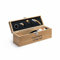 Cofanetto Vino Personalizzabile in Legno e Kit Accessori da Sommelier - Set Apribottiglie, Tagliacapsule, Tappo, Salva Goccia - Elegante Porta Vini - Idea Regalo Compleanno Uomo, Papà (Personalizzato)