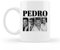 Mug Céramique - Pedro noir et blanc - Tasse Cadeau Humour
