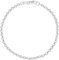 PRINS JEWELS Erbsarmband Rolo link 14 Karat 585 Weißgold - Breite 2.70 mm (21)