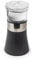 PEUGEOT - 2 in 1 Olso 11 cm Pepper Mill + Salt Shaker - Black Pepper Included - Made with PEFC Certified Wood, Stainless Steel and Acrylic - Made in France - Graphite Colour