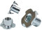 woplus Einschlagmuttern Einschlagspitzen 4 Spitzen Einschlaggewinde M5 x 8mm (10 Stück, M5 x 8mm)