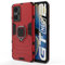 Max Power Digital Funda para móvil Realme GT Neo 2 Carcasa Magnética con Anillo Imán Antigolpes Resistente Rígida Dura [Tecnología Absorción Golpes] (Realme GT Neo 2, Rojo)