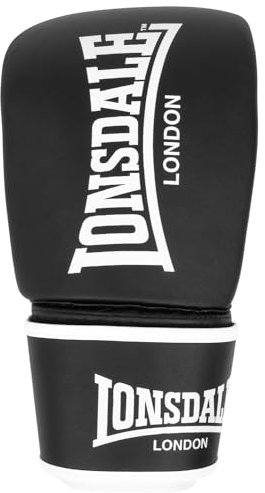 Lonsdale Unisex-Adult Barley Equipment, Black/White, XXL