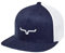 Kimes Ranch Herren 5-Panel G & T Cap Verstellbare Mesh Back Snapback Hat, Marineblau (Heather Navy), Einheitsgröße