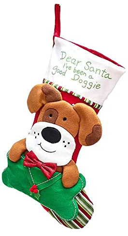 Personalisierter Weihnachtsstrumpf Christmas Weihnachtsschmuck Cartoon Katze und Hund Weihnachtssocken Geschenktüten Weihnachtsbedarf Weihnachten Geschenktüten für Weihnachtsdeko