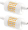 Akynite R7S LED 78mm Dimmbar 15W Warmweiß 3000K, 1500LM, Ersatz Halogenstab J78 R7S 120W 100W, AC 220V-240V, Keramik Stablampe R7S 78mm LED Dimmbar, 2er-Set