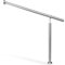 Fiqops Handlauf Edelstahl, Treppengeländer außen, Winkel Einstellba Eingangsgeländer 120CM, Handlauf für Treppen Innen und Aussen, Geländer Edelstahl außen, Wandhandlauf Für Treppen und Türen