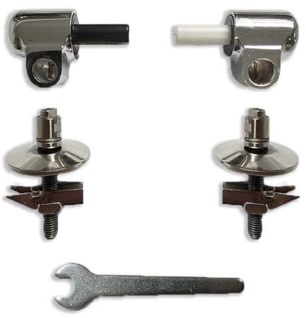 HYDRO HOME Kit Cerniere Soft Close per copriwater Serie 21 SLIM Ideal Standard termoindurente T660901