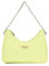 GUESS Assia Top Zip Shoulder Bag Chartreuse