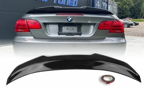 MpTuned BMW E93 PSM Stil Heckspoiler schwarz glänzend für BMW 3er 2007-2013 Cabrio 318i 320i 330i 340i m340i 318d 320d 330d 340d m340d