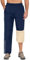 UMIPUBO Pantalon Imperméable Homme Doublé Polaire Pantalon Randonnée Coupe-Vent Pantalon Pluie Moto Velo Chaud Pantalon de Jogging Ski Travail Bandes Réfléchissantes Sport Outdoor (Bleu Marine, XL)