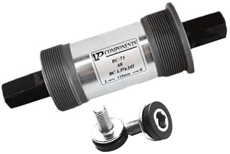 Movimento Centrale Perno Quadro Movimento centrale for bicicletta 103 107mm 110,5mm Asse pedivella foro quadrato Parti for bicicletta for guarnitura con perno conico quadrato Movimento Centrale Mtb(68