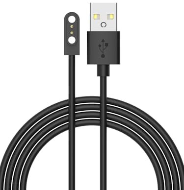 MJXYXCDH 2,84 mm Universal Ladegerät magnetisches für Smartwatch, USB-Ladekabel 2-Pin magnetisches, Uhren Inteligente universelles kabel für Smartwatch-Ladezubehör