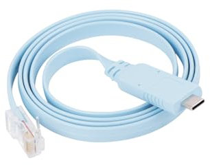 RIIEYOCA Câble de Console USB C vers RJ45, Câble de Console de Type C pour Commutateurs, Routeurs, Pare-feu, Serveurs avec Interface de Console RJ45, etc. (1M / 3,3FT)