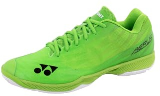 YONEX Aerus Z2 Men Ultraleichte Herren-Badmintonschuhe mit Power Cushion+ Dämpfung (Flash Green, EU Schuhgrößensystem, Erwachsene, Herren, Numerisch, M, 43)